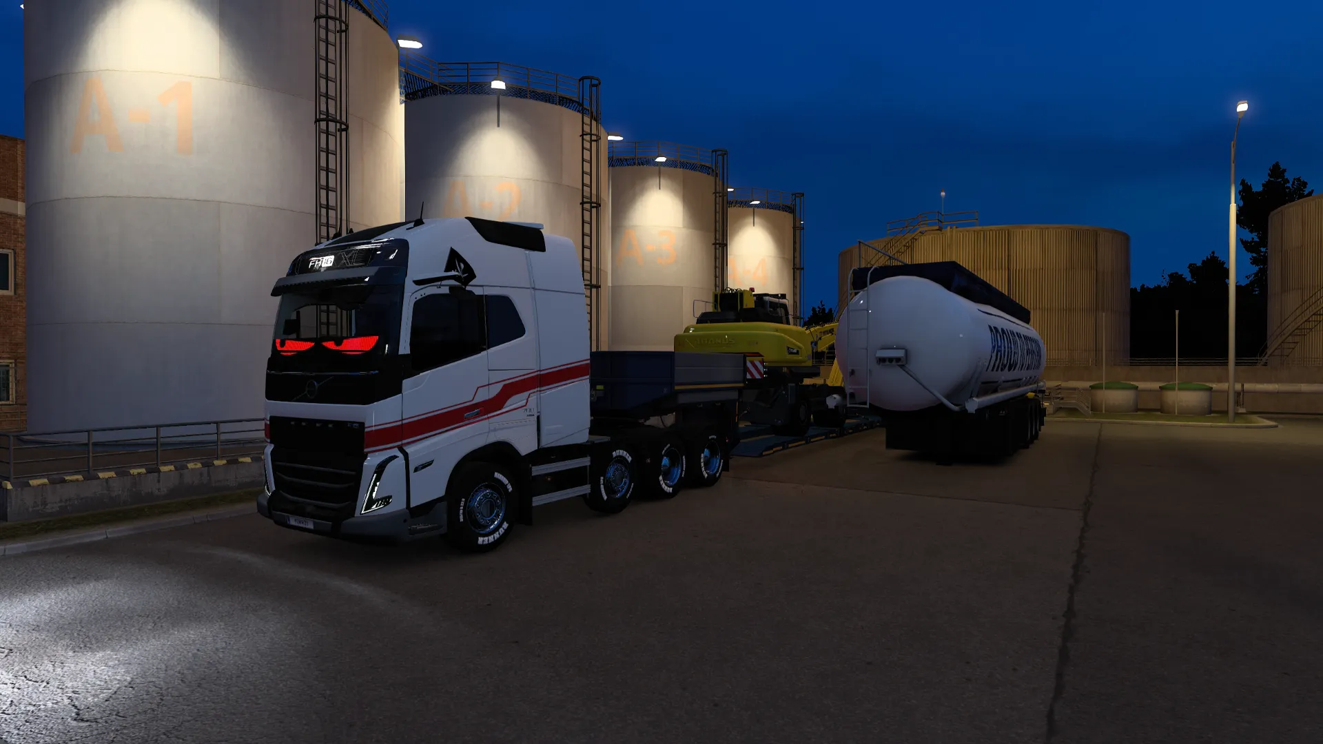 Mau panas terik sampai badai petir sekalipun Aku bakal tetep utiwi kalau ga demam. 
Trip lintas benua dari Madrid (Spanyol) ke Луга (Russia) bareng Volvo FH6 "Schumacher" [NL-223].