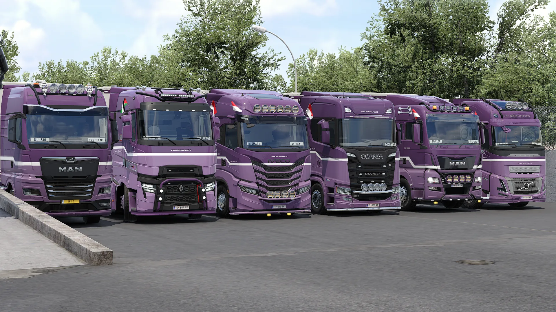 Convoy Milan to Madrid.